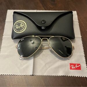 Ray-Ban aviator sunglasses
